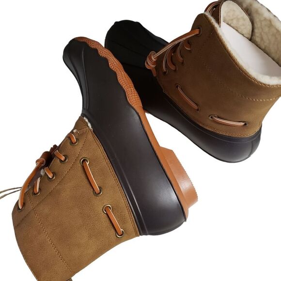 Seven7 Womens Hollis Duckboot Chocolate Size 7 - Picture 9 of 10